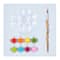 Trousse de peinture sur toile à motif de fleurs de Creatology